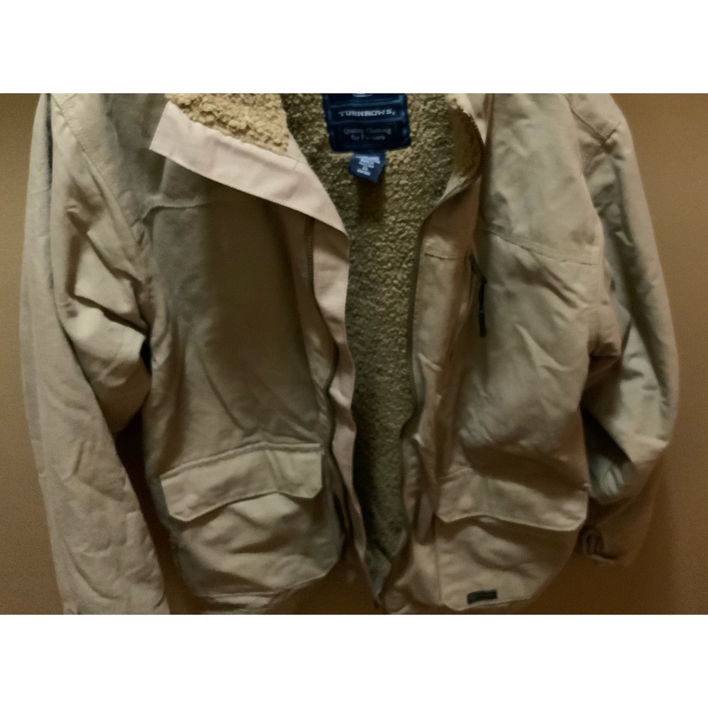 Turnrows Men’s XL Tan Farmers Jacket
